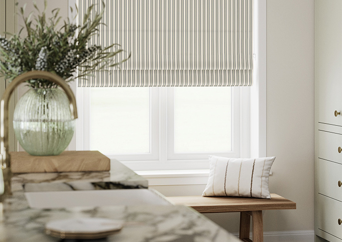 The British Stripe Co. Mary, Polzeath No.1 - Twist&Fit Roman Blind - Image 5